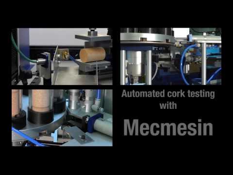 Automated Cork Tester -  Mecmesin Force Measurement