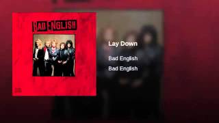 Bad English - Lay Down