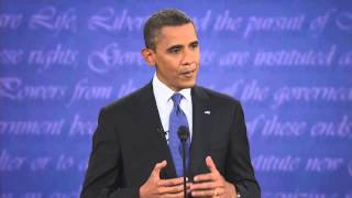 EYe Of The Sparrow - A Bad lip Reading of the first 2012 presidentil debate