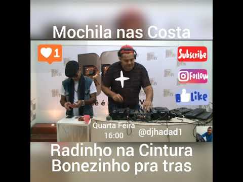 Mochila na Costas Radinhos na Cintura Bonezinho pra Tras. So cacando