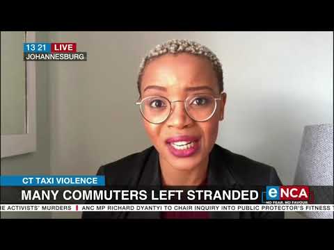 Discussion Cape Town commuters left stranded