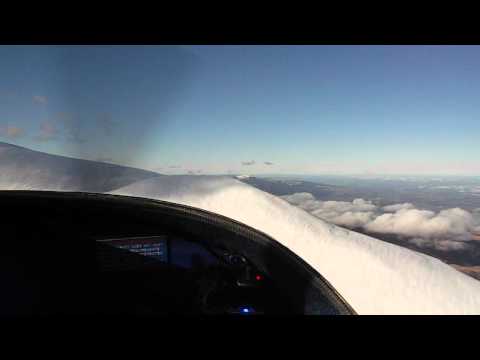 Low Pass Over Mountain Ridge