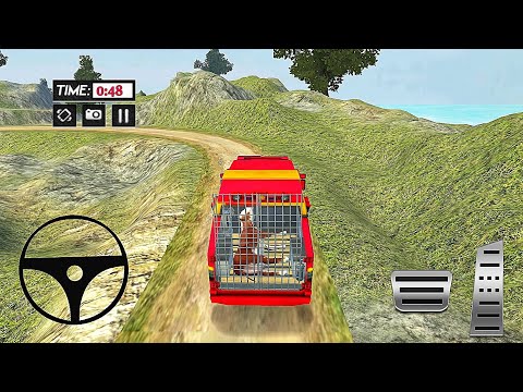 Real Ambulance Simulator - Rescue Injured Animals - Offroad Animal Ambulance  - Android Gameplay #1