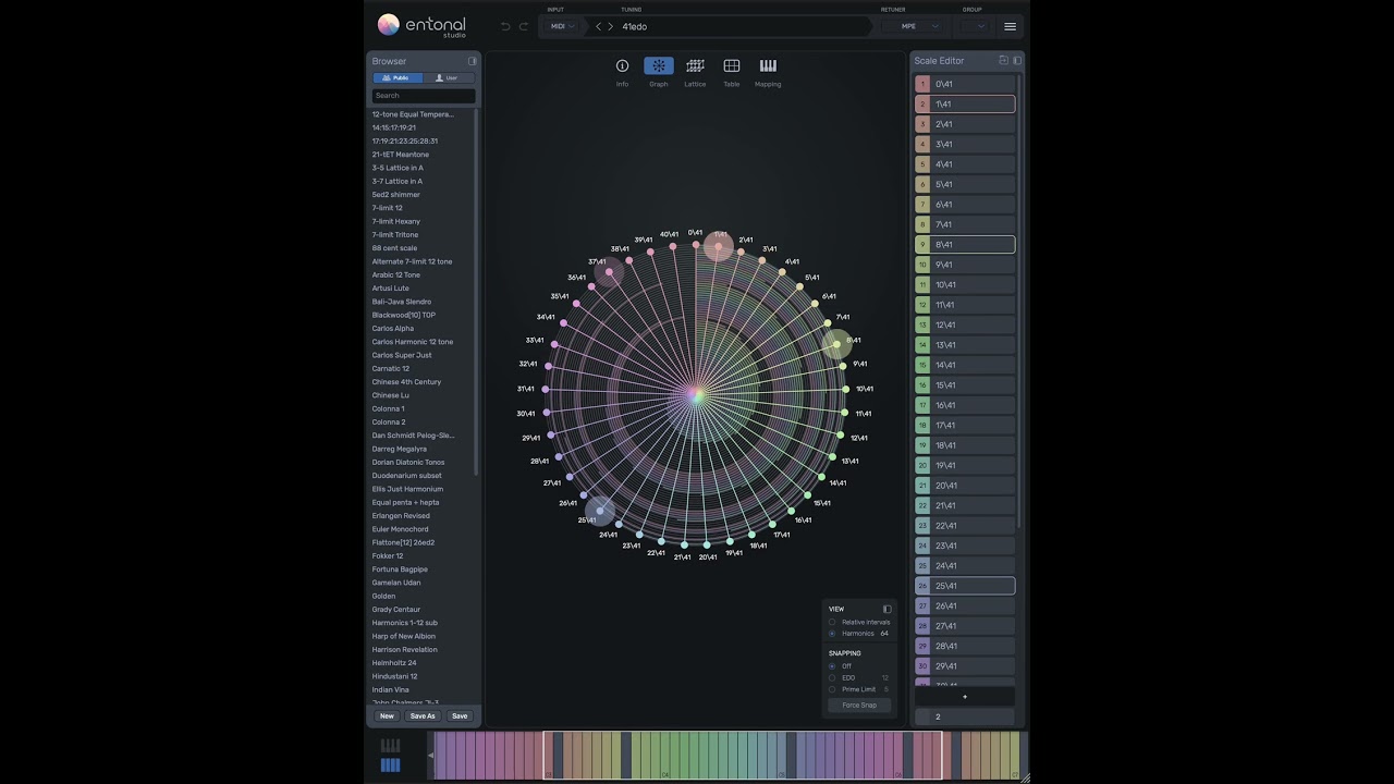 [微分音楽曲] Maflechtam (5 次元)