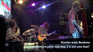 Hawks with Rockets - I'm no juice box boy, I'll tell you that.