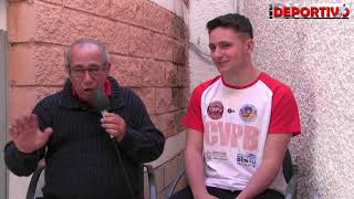 Entrevista a Alex Ortiz, jugador del equipo Cadete del Club Voleibol Playas de Benidorm