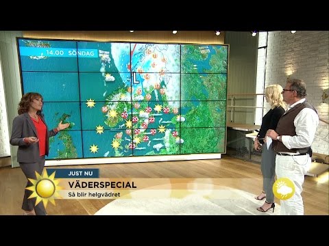 Så blir helgens väder - Nyhetsmorgon (TV4)
