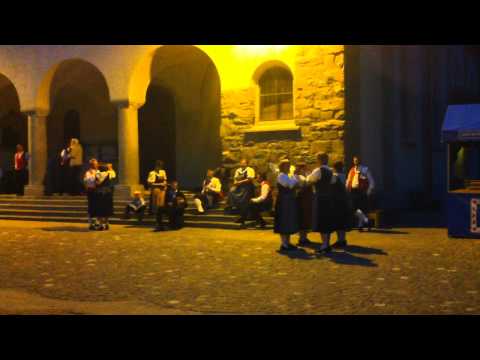 Zermatt folklore festival music