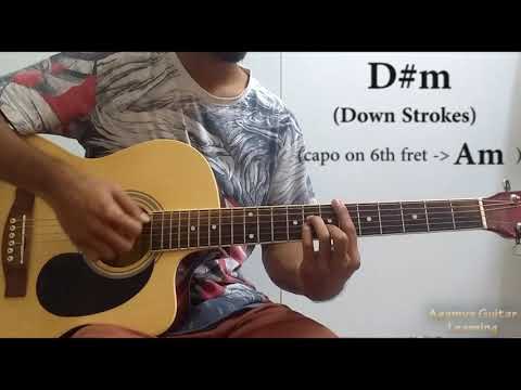 Teri Meri Kahani (Arijit Singh) - Guitar Lesson+Cover, Strumming Pattern, Progressions