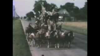 preview picture of video 'The Goatman and His Goat Cart 1940's .wmv'