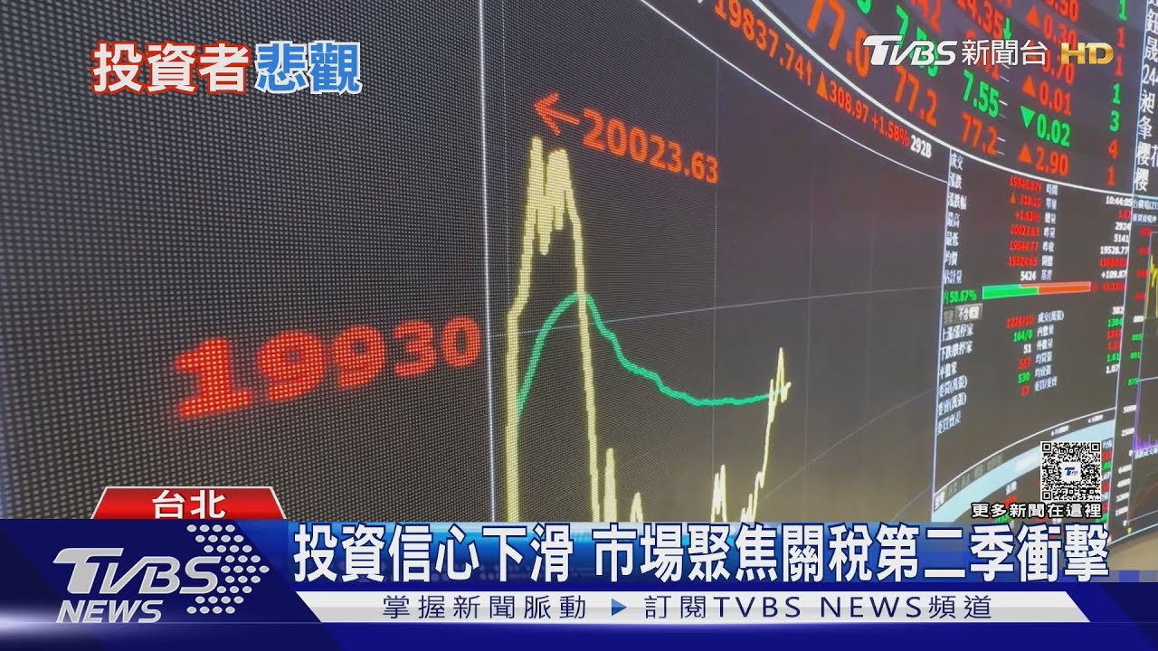 關稅衝擊還沒完!美股震盪避險升溫 專家:投資信心下滑