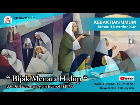 IBADAH MINGGU GKI Klasis Solo 8 November 2020