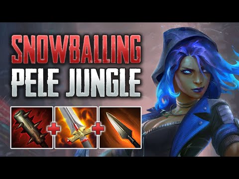 FRAGGING TOO HARD! Pele Jungle Gameplay (SMITE Conquest)