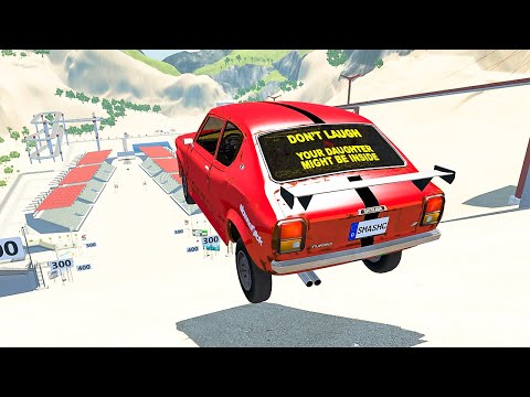 Satisfying Rollover Crashes and Fails #4 - BeamNG DRIVE | SmashChan