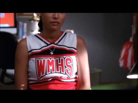 Glee - Sue talks to Santana about her boob job 2x01