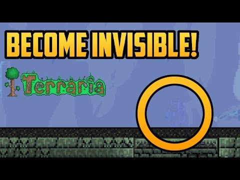 Terraria ios 1.2.4 | How to Become Invisible in Terraria!!! | Shroomite Armor Review