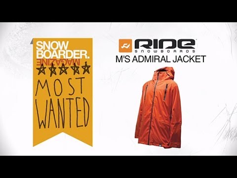2014 Snowboard Outerwear: Ride Admiral jacket