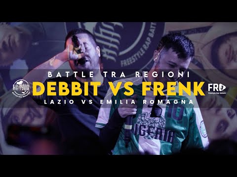 DEBBIT vs. FRENK - TEAM LAZIO vs. TEAM EMILIA-ROMAGNA - REGIONAL BATTLE - Rap Freestyle Battle