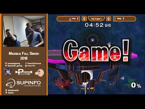 Welp VS Vinz - Top 32 LR4 Melee Singles - Massilia Fall Smash 2018