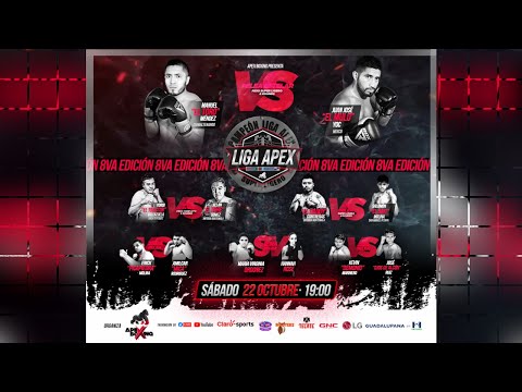 LIGA APEX 8 EDICIÓN 🇬🇹 / JUAN MANUEL "EL TORO" MÉNDEZ vs JUAN JOSE "EL MULO" YOC  / 22 OCTUBRE 2022