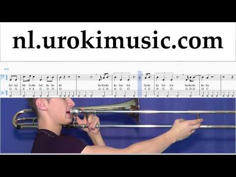 Trombone Leren Spelen Maroon 5 - Girls Like You ft. Cardi B Tablatura um-i799