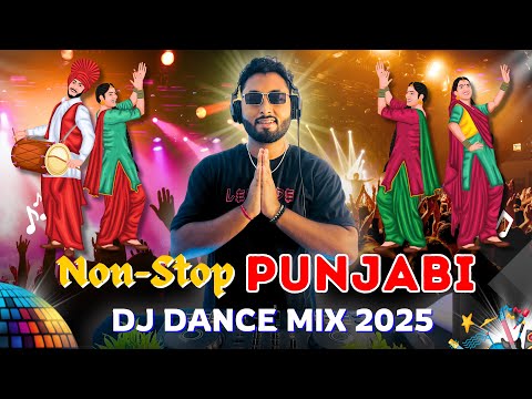 Non-Stop Punjabi DJ Dance Mix 2025 | New Pungabi Party Dance DJ Mix Mashup 2025 | DJ Udai Official