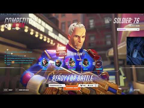 26K DMG! GALE SOLDIER 76 GOD! SEASON 11 TOP 500 OVERWATCH 2