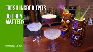 Does Fresh Matter? Fresh vs Bottled Juice