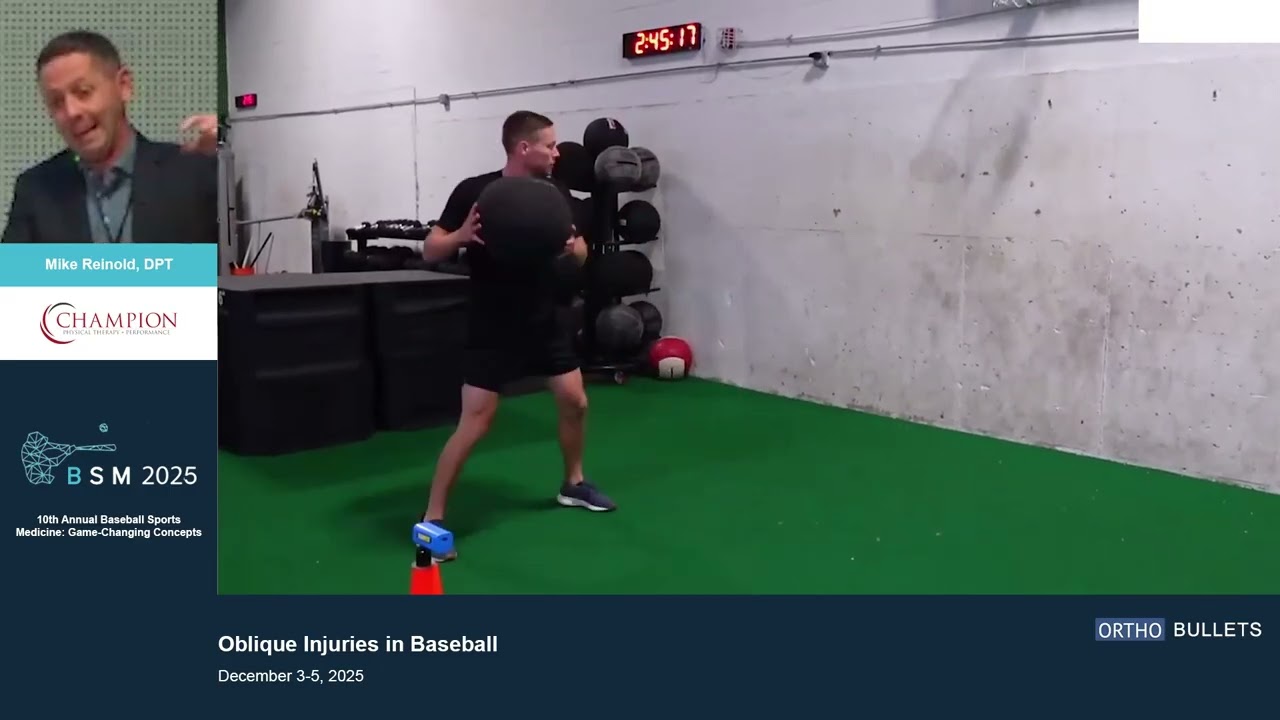 Oblique Injuries in Baseball Mike Reinold_DPT