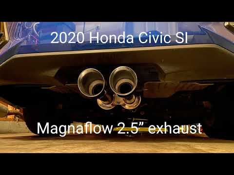 MAGNAFLOW exhaust on my 2020 Civic SI