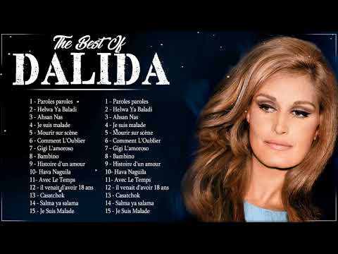 The Best of Dalida - Dalida Plus Belles Chansons 2022 - Dalida Best Of
