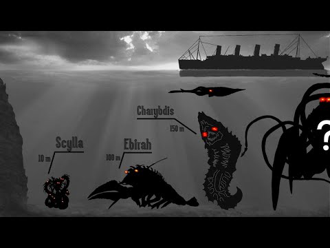 Biggest Sea Monsters Size Comparison