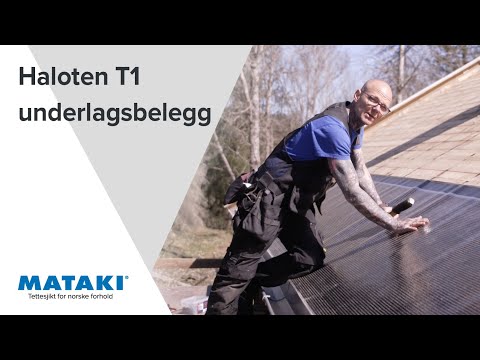 Haloten T1 underlagsbelegg | Rehabilitering
