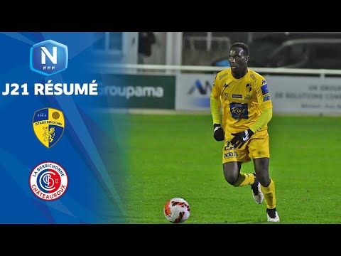 J21 | Stade Briochin - LB Châteauroux (2-0), le résumé | National FFF 2021-2022