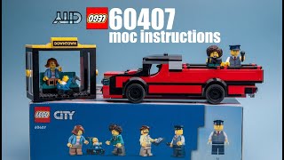 LEGO City MOC 60407 alternative model building instructions tutorial