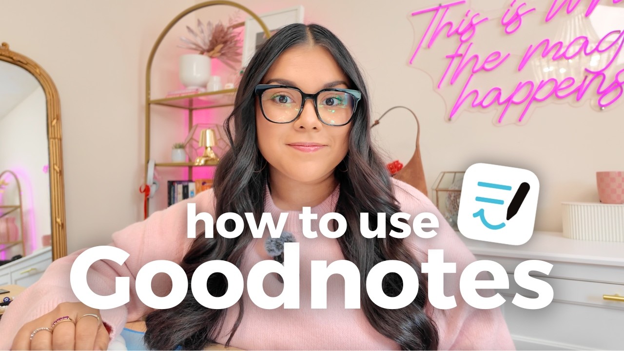 How to Use Goodnotes UPDATED VERSION | Beginners Guide 📝✨