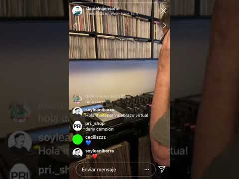 Dany Nijensohn live por instagram parte 1