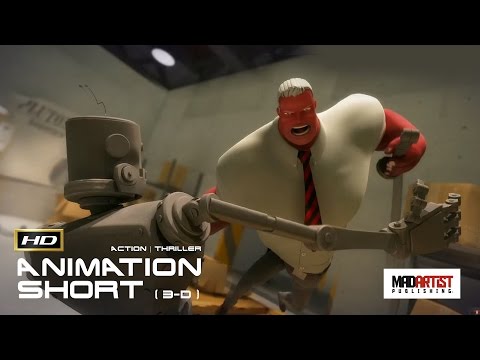 CGI 3D Animated Short Film "PLUTON ROBOTICS" Awesome Action Animation by Digital Rebel Studio
