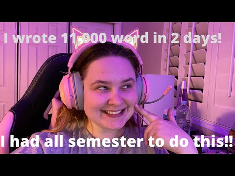 writing 11000 words in 2 days