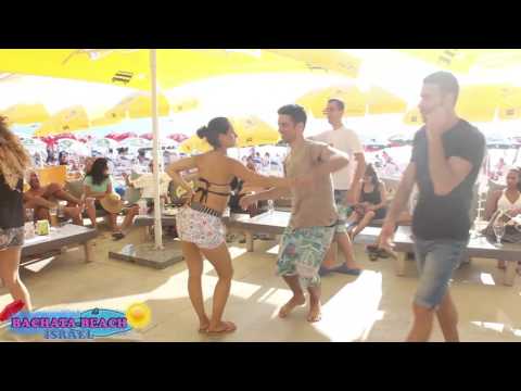 Lex Zandelis & Liza Yelyaive dance in Bachata Beach Israel