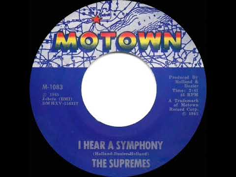 1965 HITS ARCHIVE: I Hear A Symphony - Supremes (a #1 record)