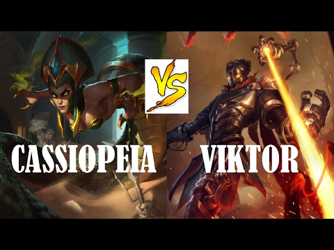 Faker SKT T1 CASSIOPEIA vs VIKTOR