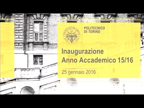 Inaugurazione dell'Anno Accademico 2015/2016