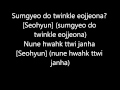 SNSD TTS - Twinkle Lyrics 