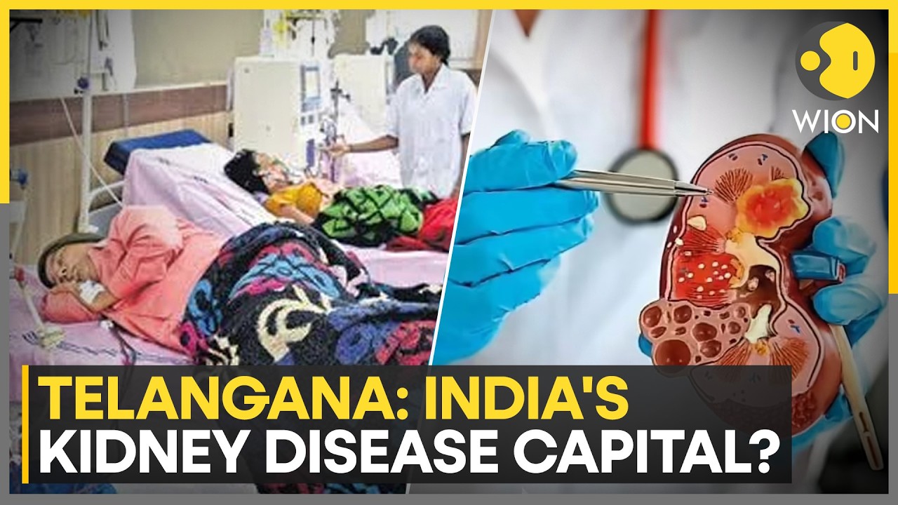 Has Telangana Become India's Chronic Kidney Disease Capital? | WION News