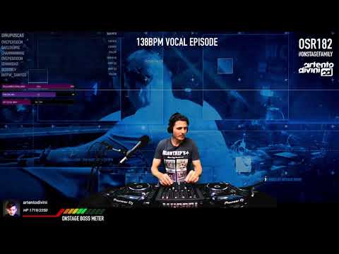 Artento Divini - Onstage Radio 182 (138BPM Vocal)