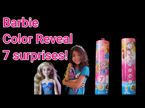 BARBIE COLOR REVEAL -  COLOR REVEAL 7 SURPRISES!