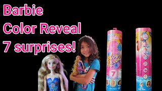BARBIE COLOR REVEAL -  COLOR REVEAL 7 SURPRISES!