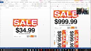 How To: Sale Sign Word Templates