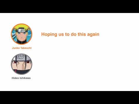 Hideo Ishikawa outsmarting Junko Takeuchi - Naruto Radio [Eng Sub]